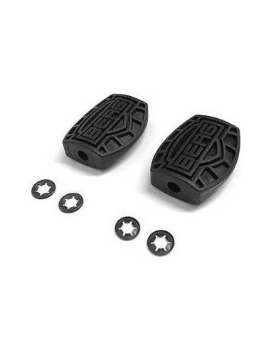 Pedal Berg Buzzy, Black, 2pcs.
