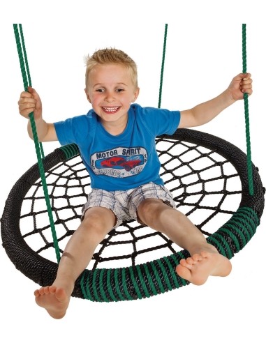 Nest Swing KBT Oval, Black/Green