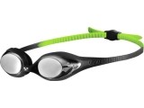 Mirror Swimming Goggles Arena Spider JR, Black