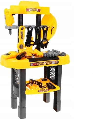 DIY workshop for kids with tools 23 elements