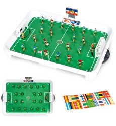 Mini stalo futbolo žaidimas ant spyruoklių 22 žaidėjams