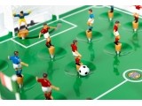 Mini table football game on springs for 22 players