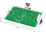 Mini table football game on springs for 22 players