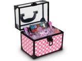 Children's makeup and nail cosmetics trunk set