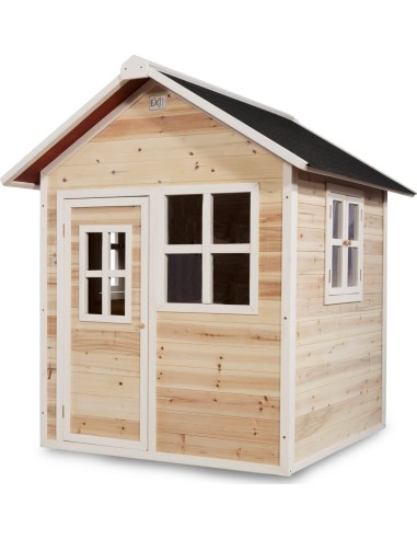 EXIT Loft 100 wooden playhouse - natural