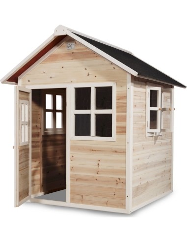EXIT Loft 100 wooden playhouse - natural
