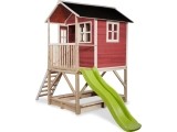 EXIT Loft 500 wooden playhouse - red