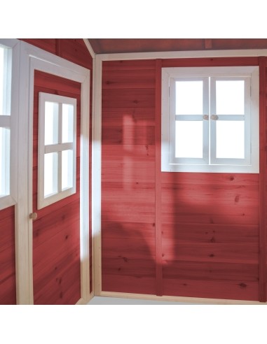 EXIT Loft 100 wooden playhouse - red