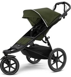 Bėgimo vežimėlis Thule Urban Glide 2 Black/Cypress Green