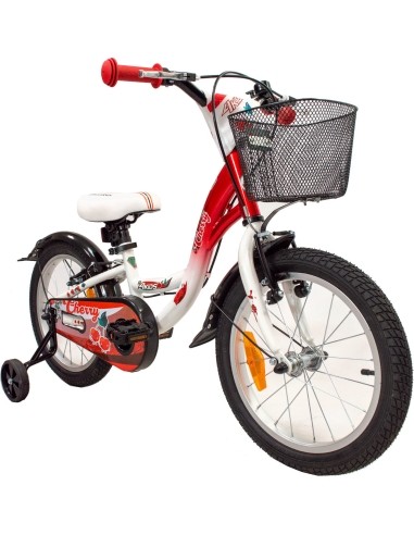 4KIDS Cherry 16" size 9.5" (24 cm) (steel, red/white)