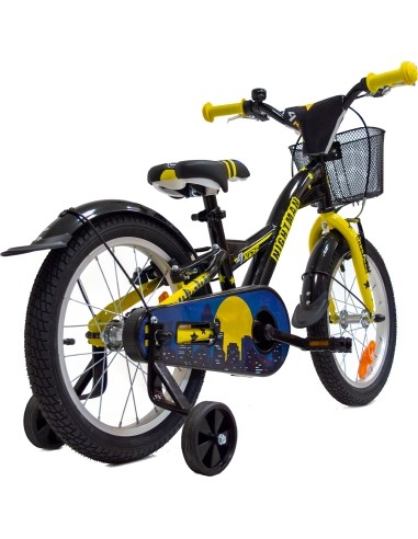4KIDS Nightman 16" dydis 10" (25.5 cm) (plieninis, juoda/mėlyna)