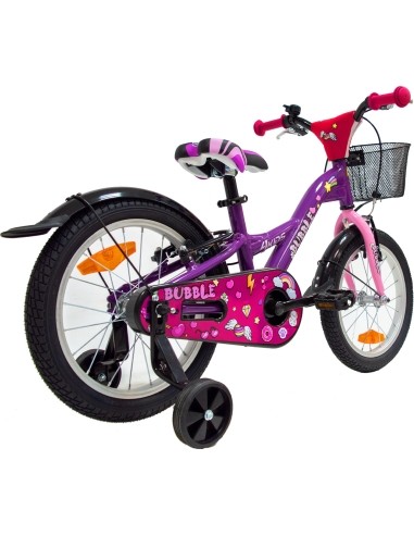 4KIDS Bubble 16" dydis 10" (25.5 cm) (aliuminis, violetinė)