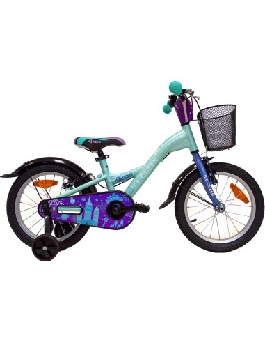 4KIDS Ice Queen 16" dydis 10" (25.5 cm) (aliuminis, žydra)