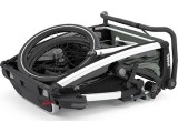 Multi-Sport dvračio priekaba, vežimėlis vaikui Thule Chariot Lite Agave Green, dvivietis