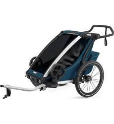 Multi-Sport Bike Trailer Thule Chariot Cross Majolica Blue, 1-seat