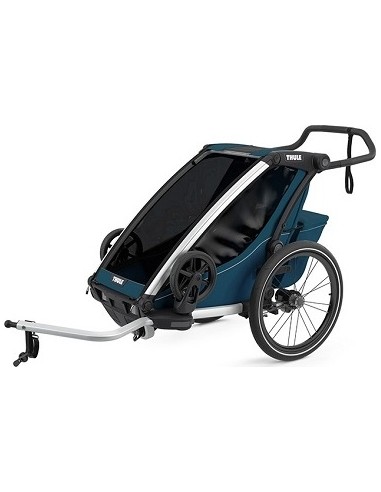 Multi-Sport Bike Trailer Thule Chariot Cross Majolica Blue, 1-seat