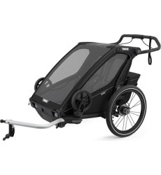 Multi-Sport Bike Trailer Thule Chariot Sport Midnight Black on Black, 2-seat