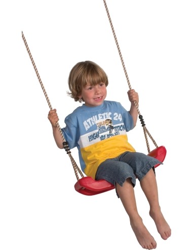 Blowmoulded Plastic Swing Seat KBT, Red