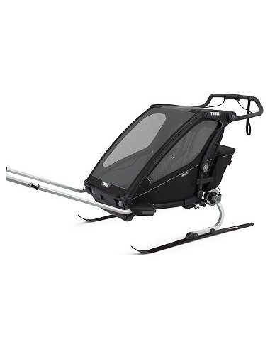 Multi-Sport Bike Trailer Thule Chariot Sport Midnight Black on Black, 2-seat