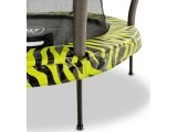 EXIT Tiggy junior trampoline with safety ø140cm - black/green