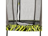 EXIT Tiggy Junior batutas su apsauginiu tinklu, ø140 cm, juodas/žalias