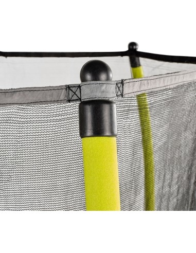 EXIT Tiggy junior trampoline with safety ø140cm - black/green