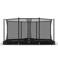 BERG Ultim Favorit InGround 410 Black + apsauginis tinklas Comfort