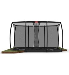 BERG Ultim Champion FlatGround 410 Grey + Safety Net DLX XL