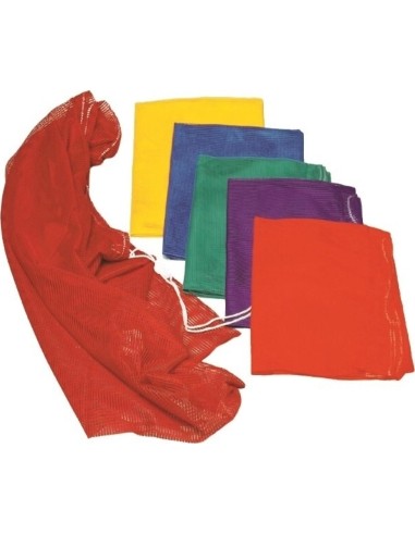 Mesh Storage Bag Megaform yellow 1pcs