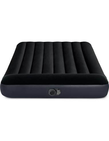 Inflatable mattress with pump bed velour Intex 64148ND
