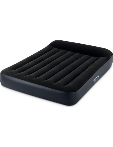 Inflatable mattress with pump bed velour Intex 64148ND