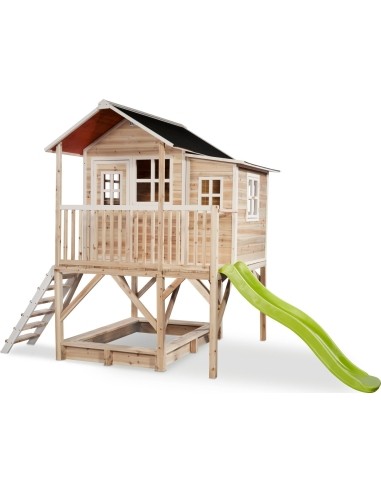 EXIT Loft 550 wooden playhouse - natural