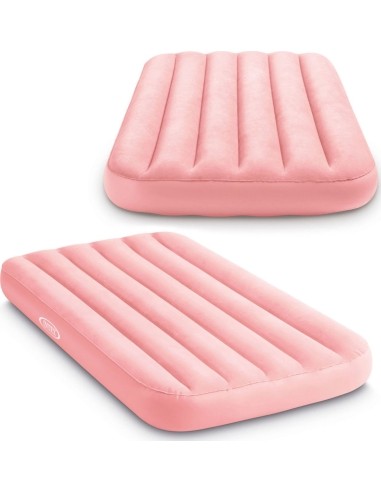 Inflatable mattress for children to sleep 157x88x18 pink INTEX 66803