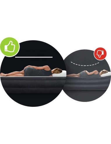 Inflatable mattress for sleeping 191x99 cm single bed INTEX 64146ND