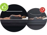Inflatable mattress for sleeping 191x99 cm single bed INTEX 64146ND
