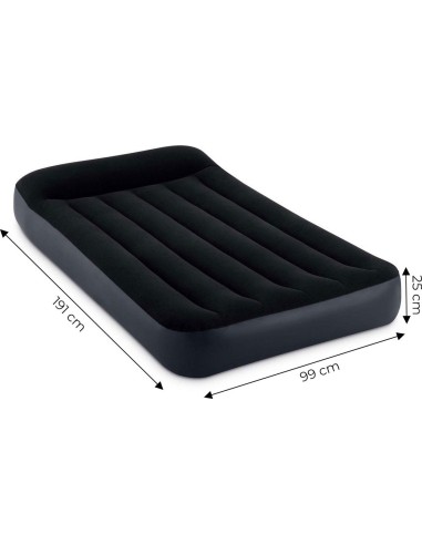 Inflatable mattress for sleeping 191x99 cm single bed INTEX 64146ND