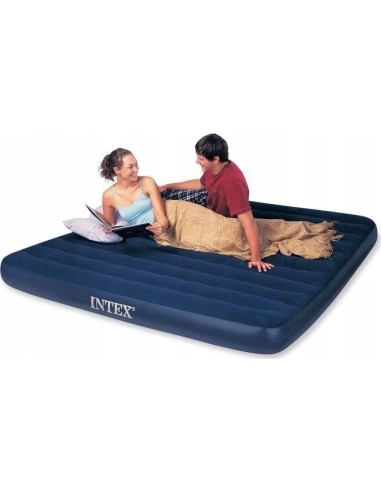 INTEX 64755 2 person velour inflatable mattress