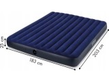 INTEX 64755 2 person velour inflatable mattress