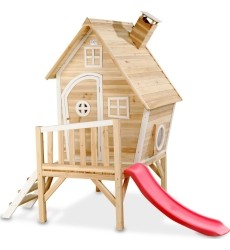 EXIT Fantasia 300 wooden playhouse - natural