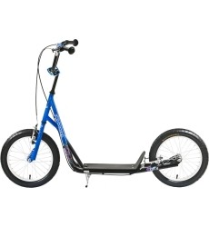 Worker City Urban Inflatable Scooter (up to 100kg) - Black-Blue