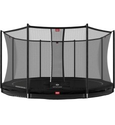 BERG Favorit InGround 430 Black + Safety Net Comfort