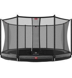 BERG Favorit InGround 380 Grey + Safety Net Comfort