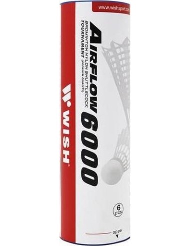 Nailoniniai badmintono plunksniukai Wish S-320 6vnt.
