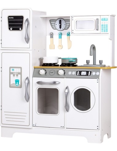 Wooden Kitchen XXL with Washing Machine Ecotoys