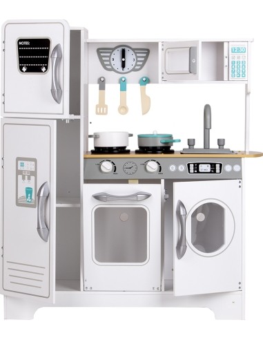 Wooden Kitchen XXL with Washing Machine Ecotoys