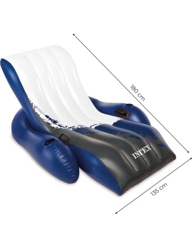 Inflatable Armchair Intex, 180x135 cm, 58868