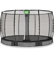 EXIT Allure Premium ground trampoline ø366cm - black