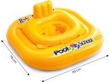 Swim Learning Wheel Seat Backrest Intex 56587