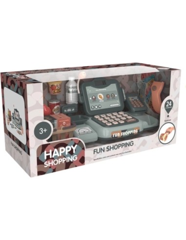Cash register, products, scanner, calculator, sounds EcoToys