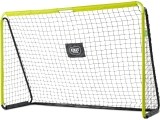 Vaikiški futbolo vartai EXIT Tempo Steel 240x160 cm, žali/juodi